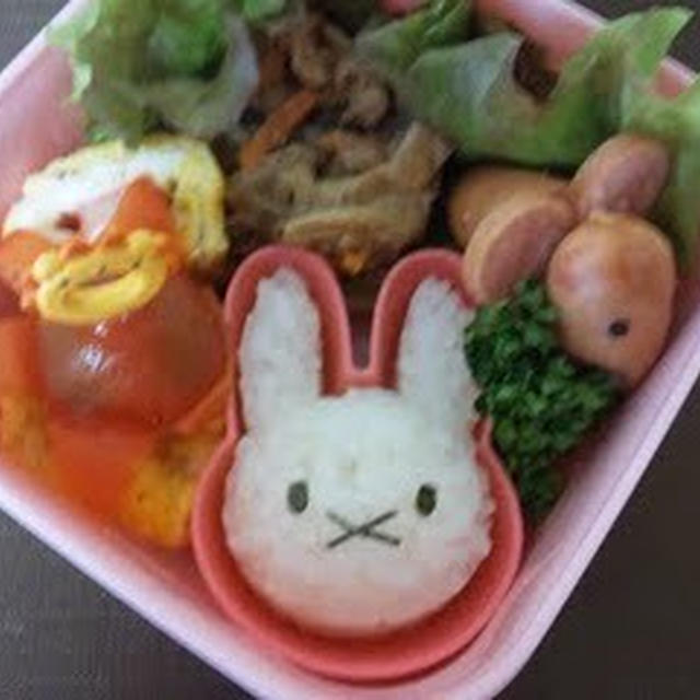 キャラ弁：ミッフィー