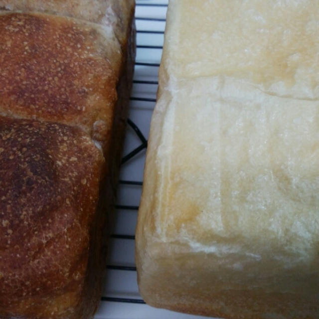 シンプル食パン2種