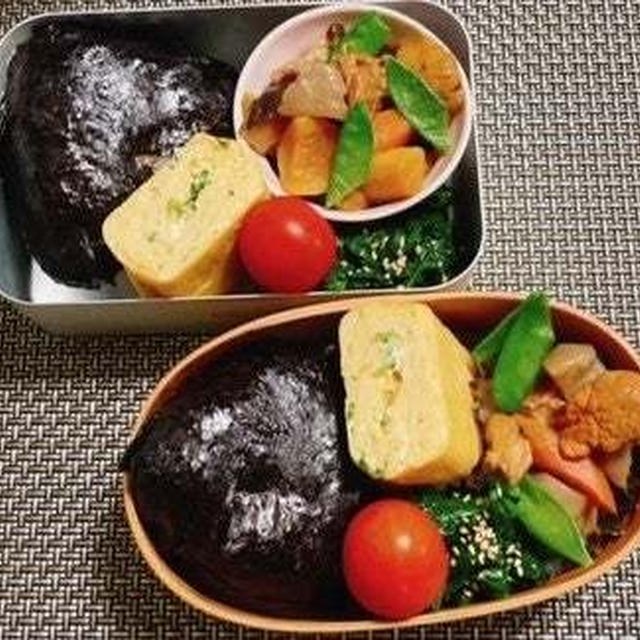 嬉しかったこと・おむすび弁当・山歩き