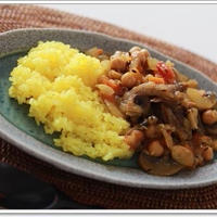 スパイス大使☆牛肉とひよこ豆のスパイシーカレー☆
