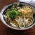 朝は宴会の余禄うどん？
