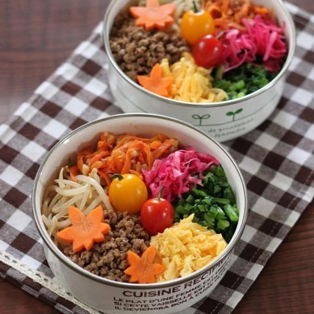 秋色ビビンバ ✿ 家で作る簡単フレンチ♪