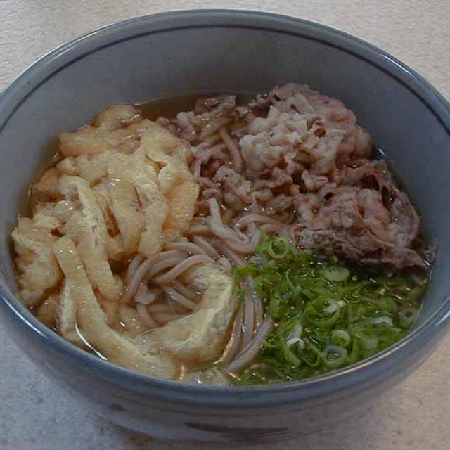 肉きざみ蕎麦