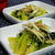青梗菜のしらす中華炒め