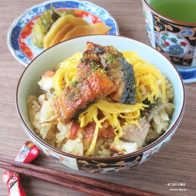 炊飯器で、うなぎご飯。簡単過ぎだけど料亭風な上品な味『うなぎ炊き込みご飯』