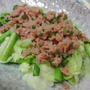 蒸し野菜にたっぷりかけて♪　スパムでお手軽ミートソース　ディップにもなるよ☆