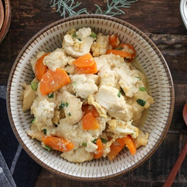 毎日でも食べたい。やさしい味の炒り豆腐