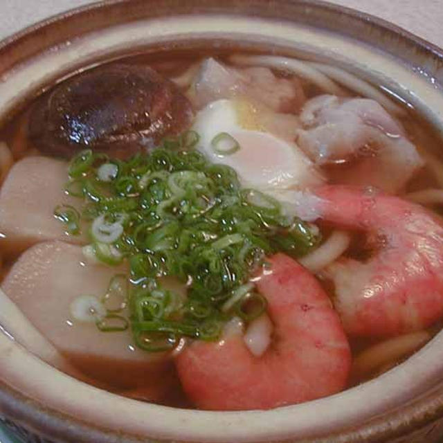 鍋焼きうどん（浜弥鰹節モニター）
