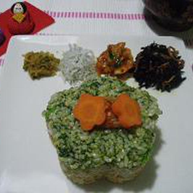 一日早い雛祭りご飯でした♪