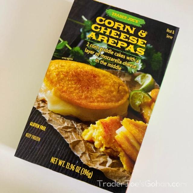 NEW トレーダージョーズ　コーン＆チーズアレパ　Trade Joe’s Corn & Cheese Arepas
