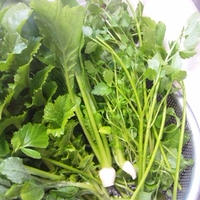 今夜は、七草粥