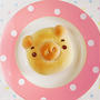 ぶたさんの桃あんパン