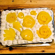 ケーキを作って義実家へ