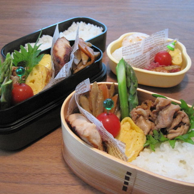 かじきまぐろの味噌漬け焼き弁当