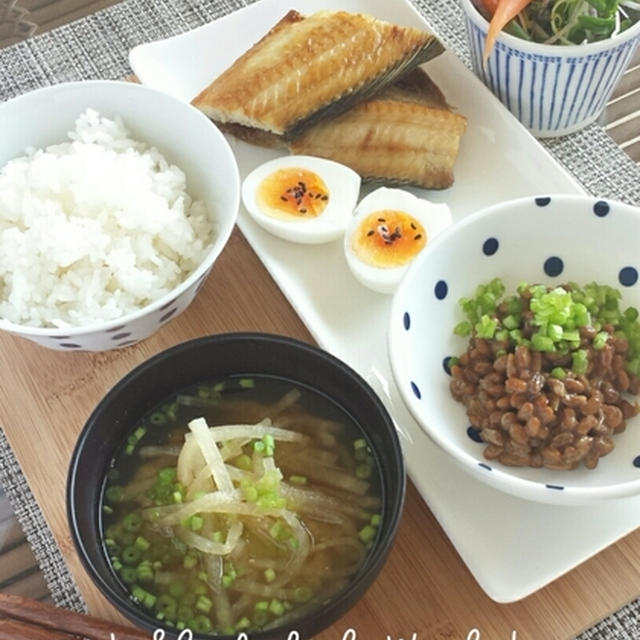 朝の和食 By Tamacoooさん レシピブログ 料理ブログのレシピ満載