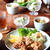 鶏の唐揚げ定食。