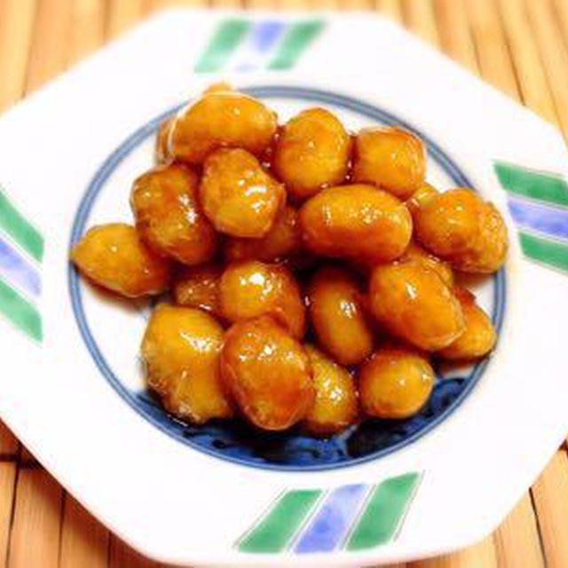 大豆で3品