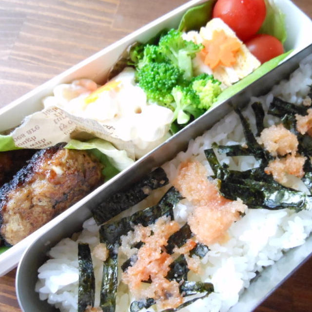 ハンバーグ弁当と