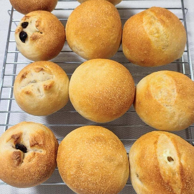 まるパン3種