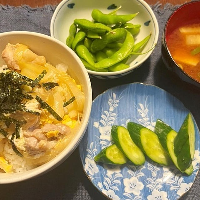 体調不良の日の夕食は