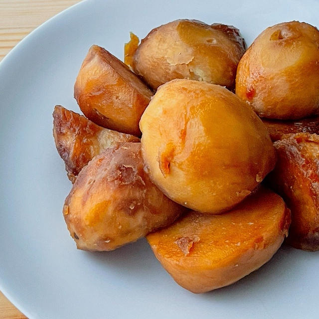 【野菜ひとつ】じゃがいもの甘辛煮