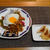 ハネがまた割れちゃった・・・目玉焼きのっけ焼きそば♪・・♪