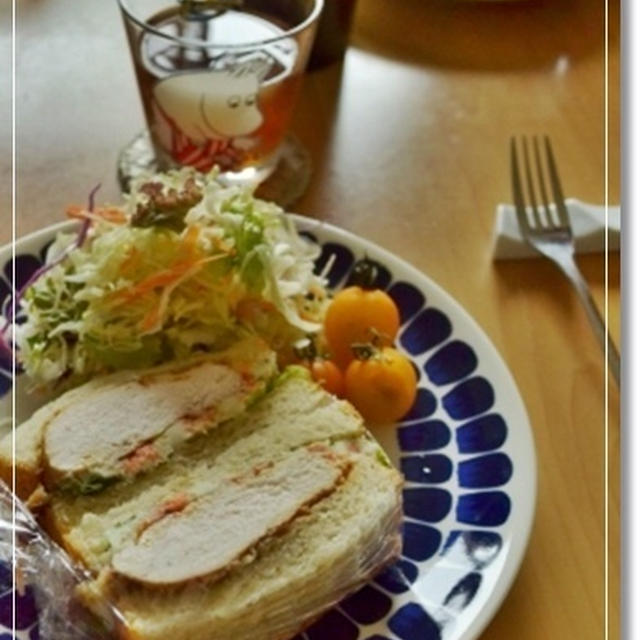 大失敗だけど…めちゃ旨だったタンドリーチキンサンド★