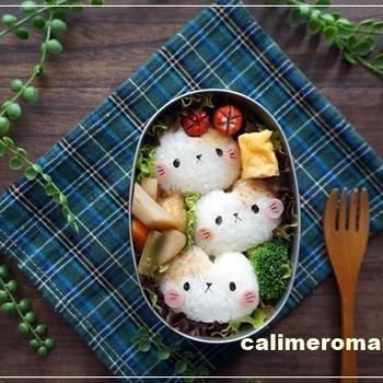 ネコのお弁当
