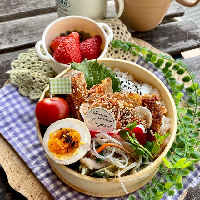 ＊疲れを吹き飛ばす油淋鶏弁当＊