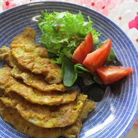 時短！簡単！フライパン１つ！冷しゃぶ肉のカレー風味ピカタ♪
