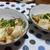 カレイのおろしオイスターソース風味煮とけんちょう
