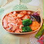 2月8日（水）のお弁当は 鮭そぼろ丼のお弁当