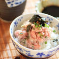 なんちゃって☆ねぎとろ丼