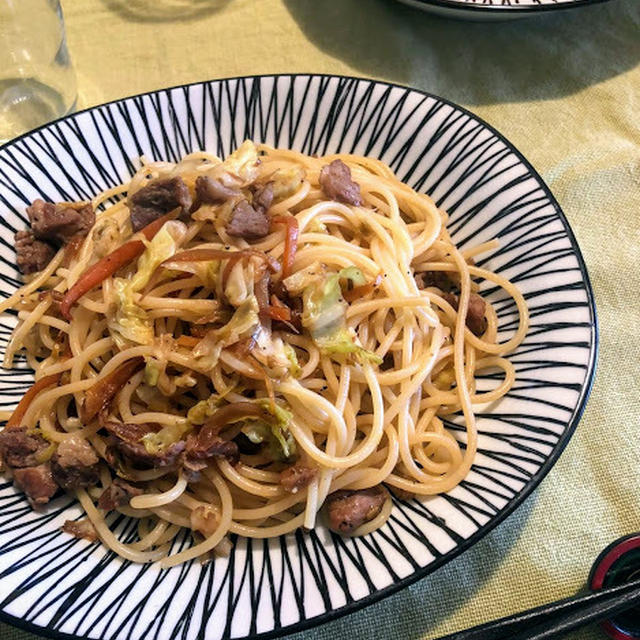 イタリア人に人気の和風スパゲッティ！無添加でヘルシーな焼きそば