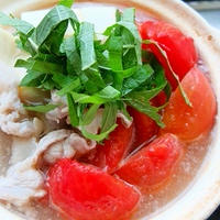 豚トマトシャンタン鍋♪