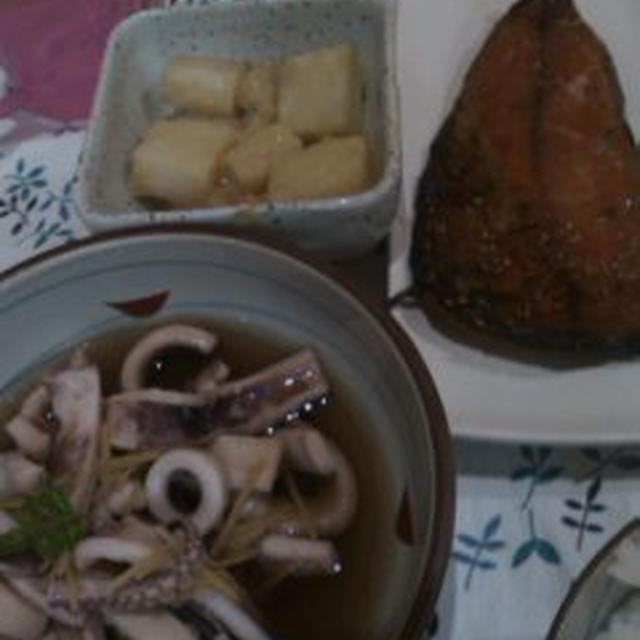 0701イカのオイスター煮。