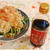 ＋豆腐とオクラ＆玉葱のさっぱりサラダ＋