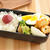 赤緑黄白を組み合わせて彩りよく♪ちくわたまごのスイートチリソース和え弁当