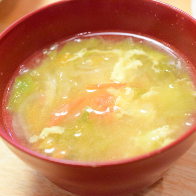 【レシピ】汁ものならこれ。簡単チキン玉子スープ｜ビストロパパ・オンラインクッキングスタジオで、NHK料理番組の収録でした