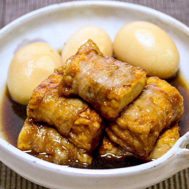 ぽったり「厚揚げの豚肉巻き照り煮」&大阪3ビルの美味しい洋食屋さん「ぶどう亭」