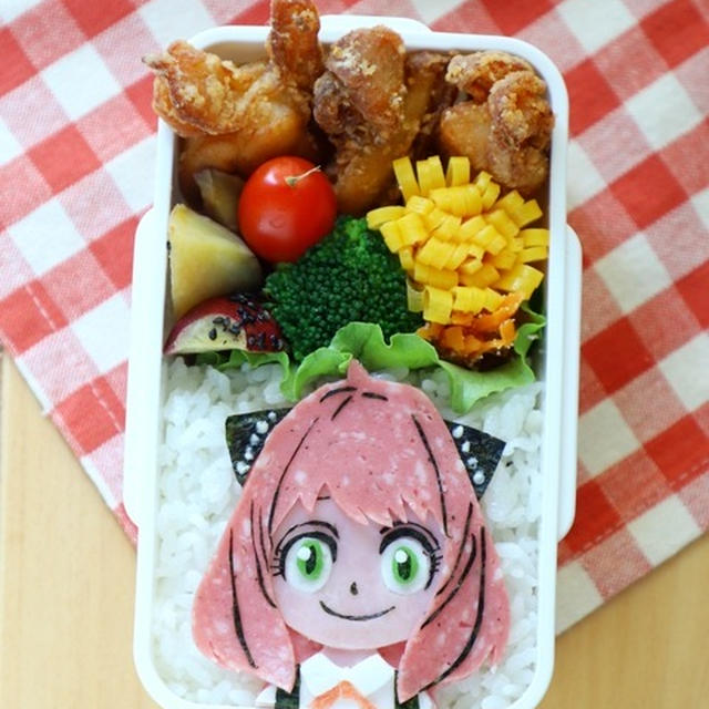 SPY×FAMILY　アーニャのお弁当＊キャラ弁[高速動画あり]