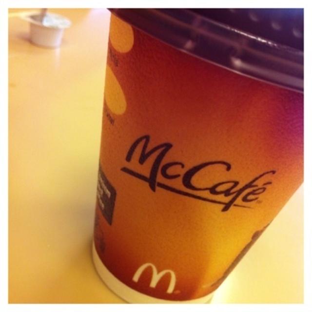 朝マックなう