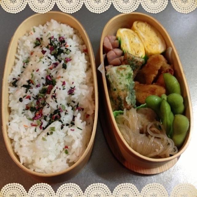 フグの唐揚げ弁当