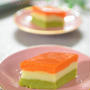 我が家のひな祭り✿大好評の菱餅風～野菜＆豆乳ごま豆腐☆