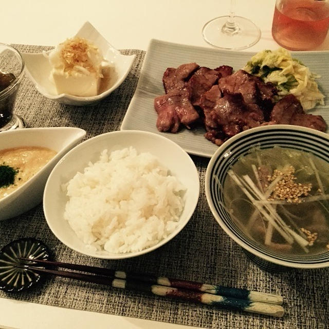牛タン塩焼きとか