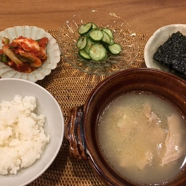 鳥コムタンスープ