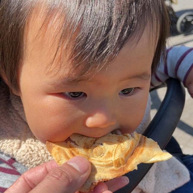 たい焼きデビュー