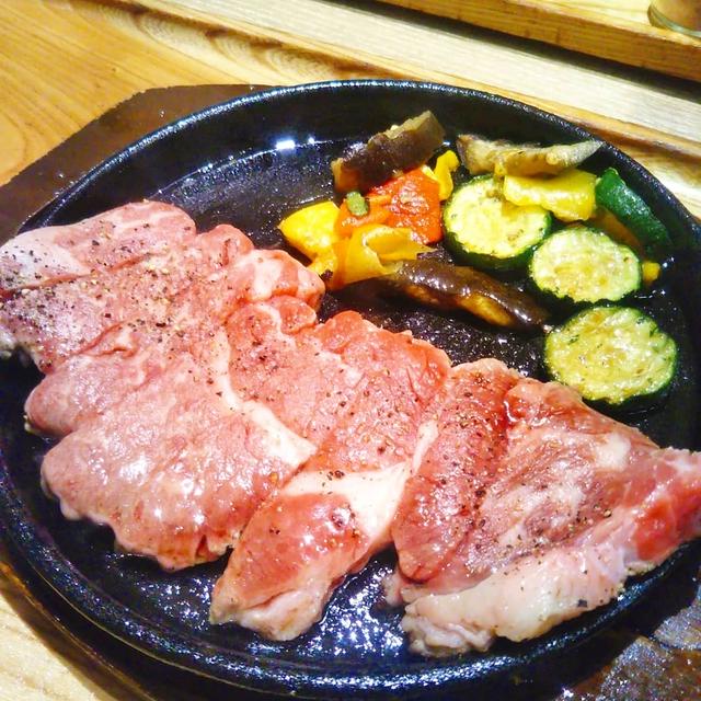 肉ランチ☆いしがまやハンバーグで米国産最高グレード プライムビーフステーキ
