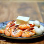 ほぼ漬けてるだけ「海老と豆腐のうま煮」＆メシ通さんアップ今回は「スキレット」