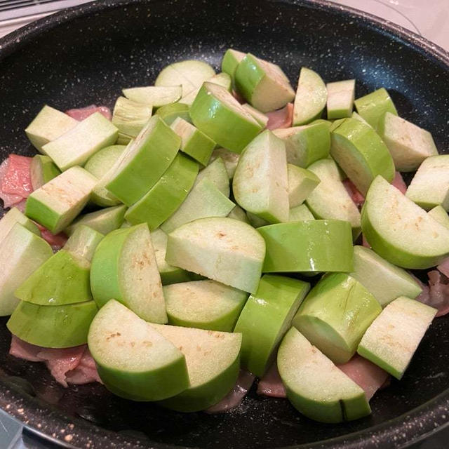 昨日の晩ごはん☆初めて食べた野菜！＾＾